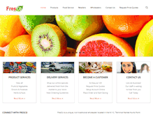 Tablet Screenshot of frescony.com